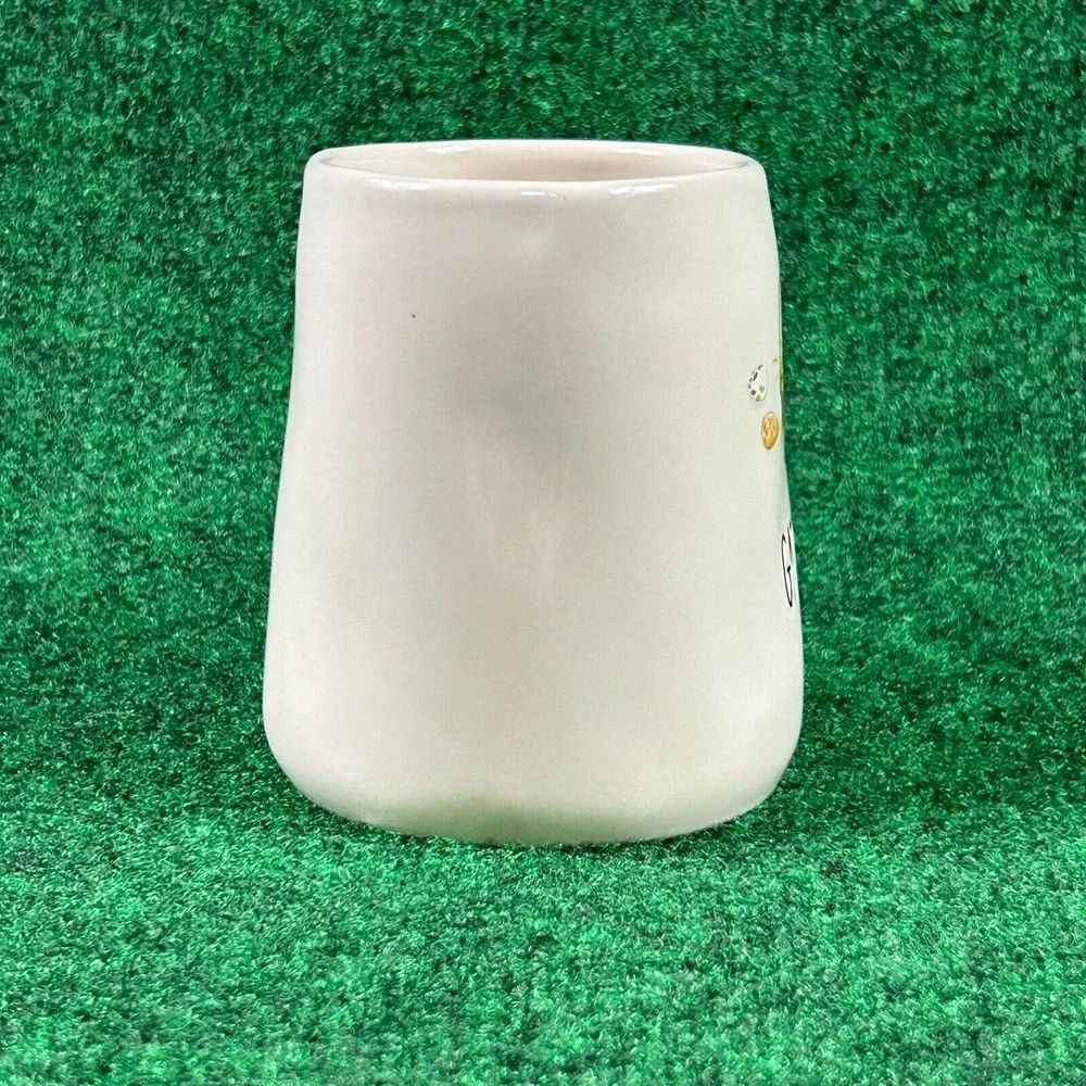 Rae Dunn Artisan Collection Gather Easter Egg Motif White Ceramic Coffee Tea Mug